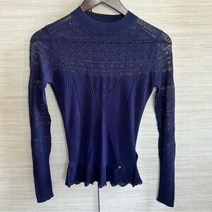 Ted Baker Sheer Light Sweater - Sz 2